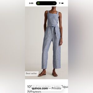 Quince linen jumpsuit